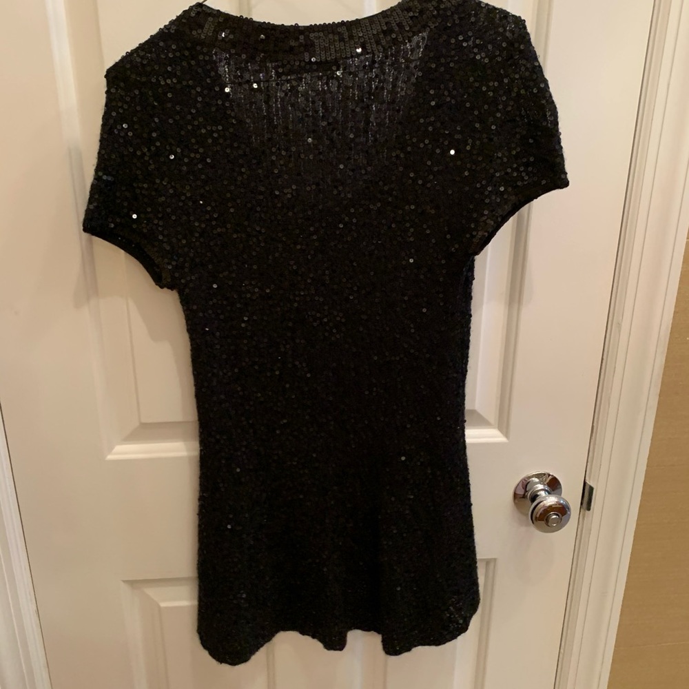 Donna Karen Sequin Top - Picture 1 of 3